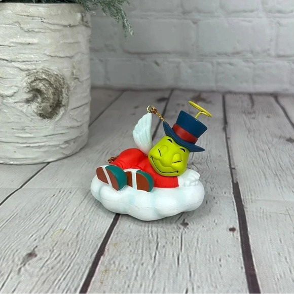 vintage grolier Jiminy Cricket disney christmas ornament angel - Picture 5 of 6